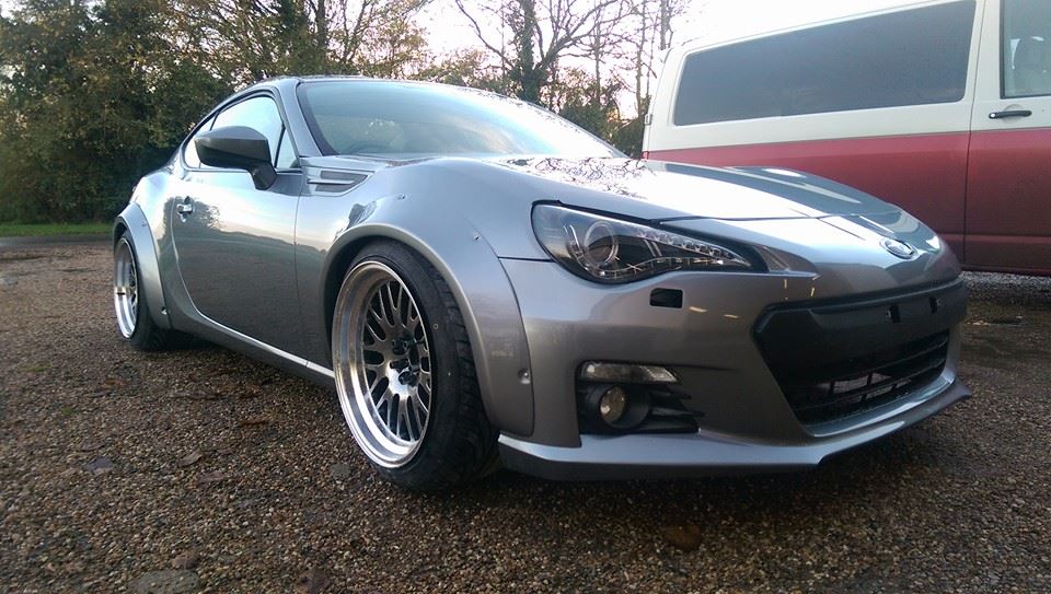 Subaru BRZ Fender flares DiamondRacing