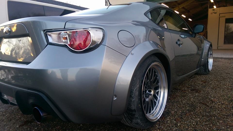 Subaru BRZ Fender flares DiamondRacing