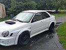 Subaru Impreza Bugeye Flares ausgestellt