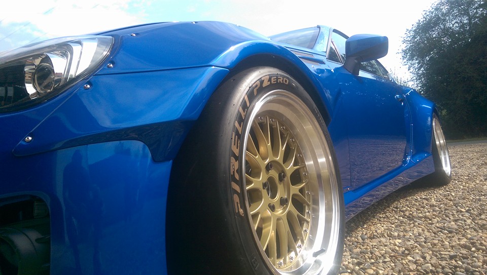 Toyota Gt86/Subaru Brz Fender Flare kit DiamondRacing